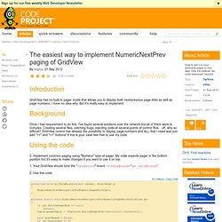 The easiest way to implement NumericNextPrev paging of GridView