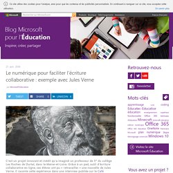 Le numérique pour faciliter l’écriture collaborative autour d’un texte : exemple avec Jules Verne
