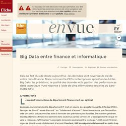 EY - Envue 29: Du Big Data à la banque numérique - Big Data entre finance et informatique