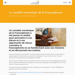 Le cartable numérique de la Francophonie