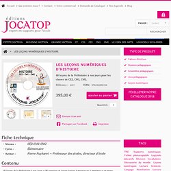Editions JOCATOP - Les Leçons numériques