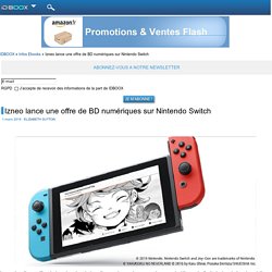 Izneo lance une offre de BD numériques sur Nintendo Switch