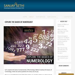 Explore the Basics of Numerology- Numerologist in Delhi