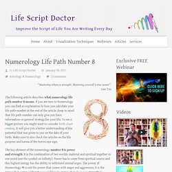 information life path number 8