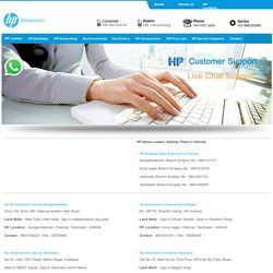 hp service center location