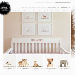 Baby Animals - The Animal Print Shop - Sharon Montrose - Nursery Art-Gift Ideas - Wall Decor - Nursery Decor - Modern Art - Affordable Art - Fine Art Photography - Baby Shower Gifts - Baby Shower Favors