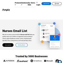 Nurses Email Database