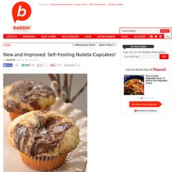 Nutella cupcake recipe