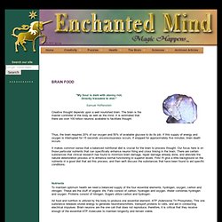 Enchanted Mind - Brain Food