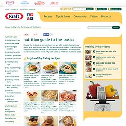 Nutrition Guides From Kraft Foods