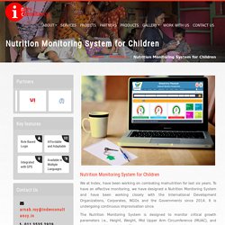 Nutrition Monitoring System for Children