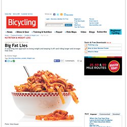 Food & Nutrition Myths: Bicycle Training
