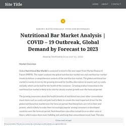 COVID – 19 Outbreak, Global Demand by Forecast to 2023