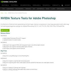 NVIDIA Texture Tools for Adobe Photoshop