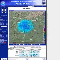 NWS radar image from Atlanta, GA