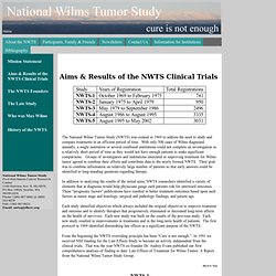 NWTS Clinical Trials
