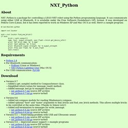 NXT Python