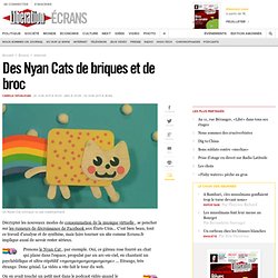 Des Nyan Cats de briques et de broc
