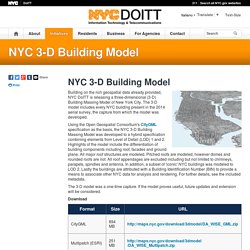 3-D Building Model - DoITT