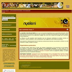 Nyéléni-Newsletter - La voix du mouvement international pour la souveraineté alimentaire