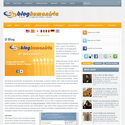 O Blog ~ O Blog Humanista