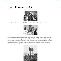 <o> future <o> → Ryan Gander, LAX