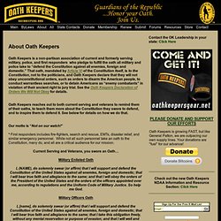 Oath Keepers » About OathKeepers
