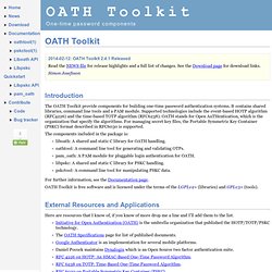OATH Toolkit