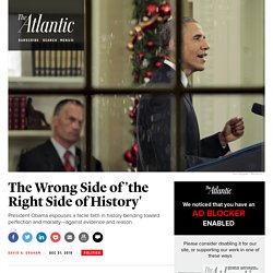 Obama and the Wrong Side of History