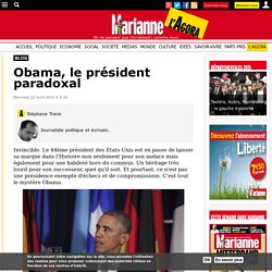 Obama, le président paradoxal