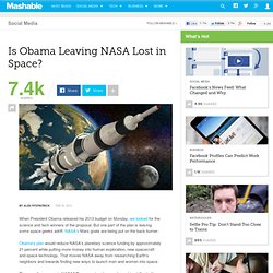 Is Obama Leaving NASA Lost in Space?