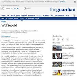 Obituary: WG Sebald
