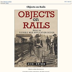 Objects on Rails