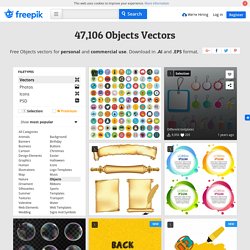 Objects vectors, +47,100 free files in .AI, .EPS format