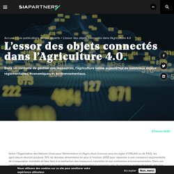 L’essor des objets connectés dans l’Agriculture 4.0