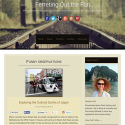 Funny Observations Archives - Ferreting Out the Fun