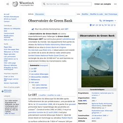 Observatoire de Green Bank
