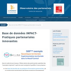 Base de données IMPACT-Pratiques innovantes