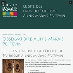 Observatoire Aunis Marais Poitevin - Professionnels du tourisme en Aunis Marais Poitevin