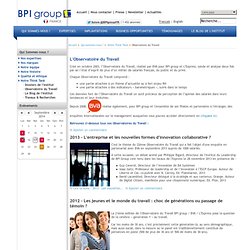 Observatoire du Travail - BPI group - France