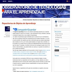 Observatorio de Tecnologías para el Aprendizaje » Repositorio de Objetos de Aprendizaje