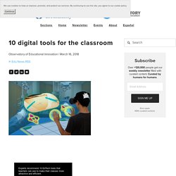 10 digital tools for the classroom — Observatory of Educational Innovation