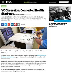 VC Obsession: Connected Health Start-ups