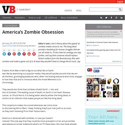 America's Zombie Obsession