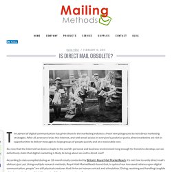 Is Direct Mail Obsolete?