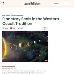 Occult Planetary Diagrams