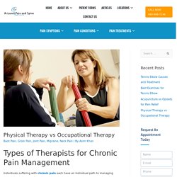 Physical Therapy vs Occupational Therapy