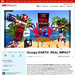 Occupy EARTH: REAL IMPACT