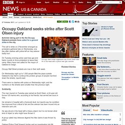 Occupy Oakland seeks strike after Scott Olsen injury