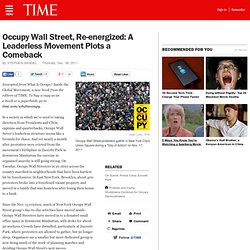 Occupy Wall Street Plots a Comeback: TIME Book Excerpt